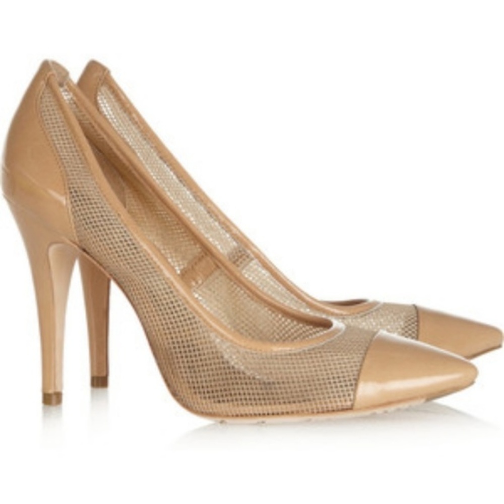 Sam Edelman Meadow Mesh Nude Pumps